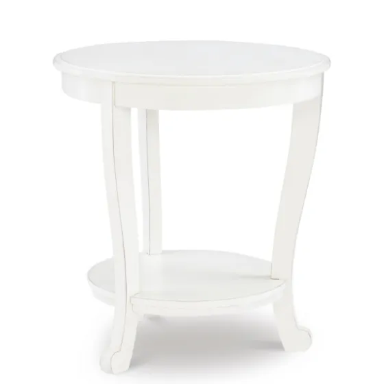 Light Cream Curved Legs Accent Table-Kirkland's Home Hot