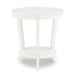 Light Cream Curved Legs Accent Table-Kirkland's Home Hot
