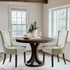 Light Curved Back Leg 2-Pc. Dining Chair Set-Kirkland's Home Best Sale