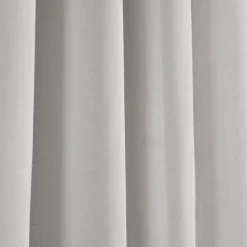 Light Faux Linen Curtain Panel Set, 84 In.-Kirkland's Home Shop