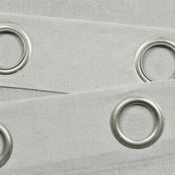 Light Faux Linen Curtain Panel Set, 84 In.-Kirkland's Home Shop