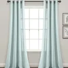 Light Faux Linen Curtain Panel Set, 84 In.-Kirkland's Home Flash Sale