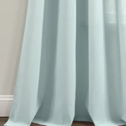 Light Faux Linen Curtain Panel Set, 84 In.-Kirkland's Home Flash Sale