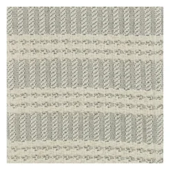 Light Gray And Ivory Striped Cotton Throw-Kirkland's Home Flash Sale