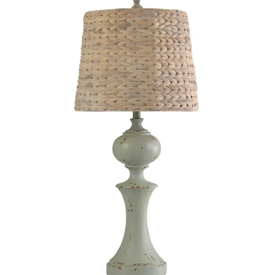 Light Gray Balustrade Table Lamp-Kirkland's Home Online