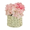 Light Hydrangea Arrangement In Basket-Kirkland's Home Store