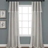 Light Linen Lace Curtain Panel Set, 84 In.-Kirkland's Home Discount