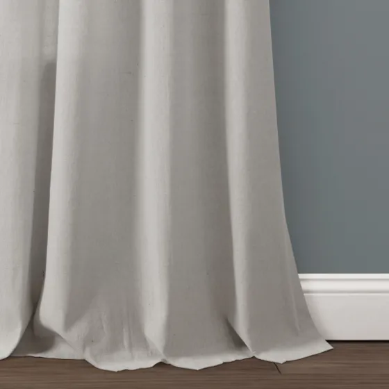 Light Linen Lace Curtain Panel Set, 84 In.-Kirkland's Home Discount