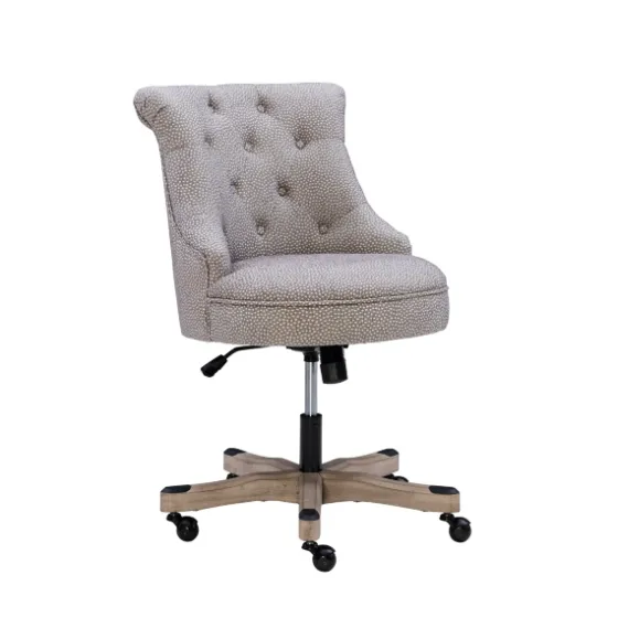 Light Miller Tufted Office Chair-Kirkland's Home Best