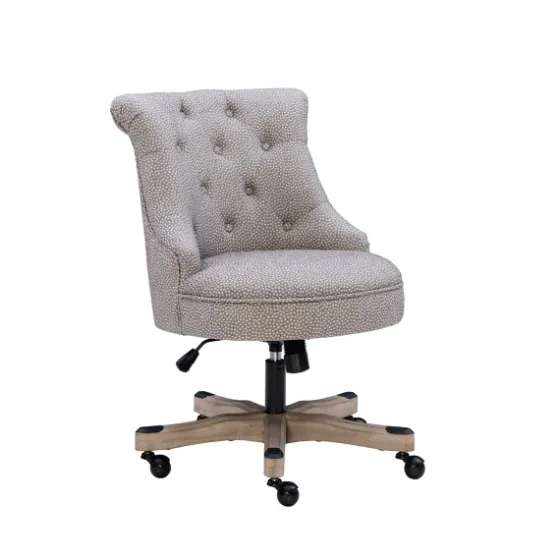 Light Miller Tufted Office Chair-Kirkland's Home Best