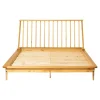 Light Oak Modern Spindle Wooden Queen Bed-Kirkland's Home Outlet