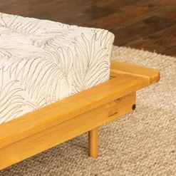 Light Oak Modern Spindle Wooden Queen Bed-Kirkland's Home Outlet