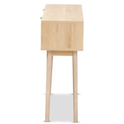 Light Oak Rat And Wood Console Table-Kirkland's Home Best