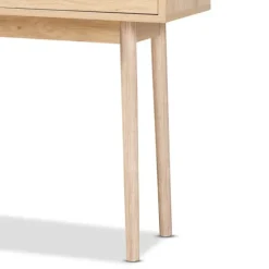Light Oak Rat And Wood Console Table-Kirkland's Home Best