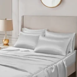 Light Satin 6-Pc. California King Sheet Set-Kirkland's Home Best Sale