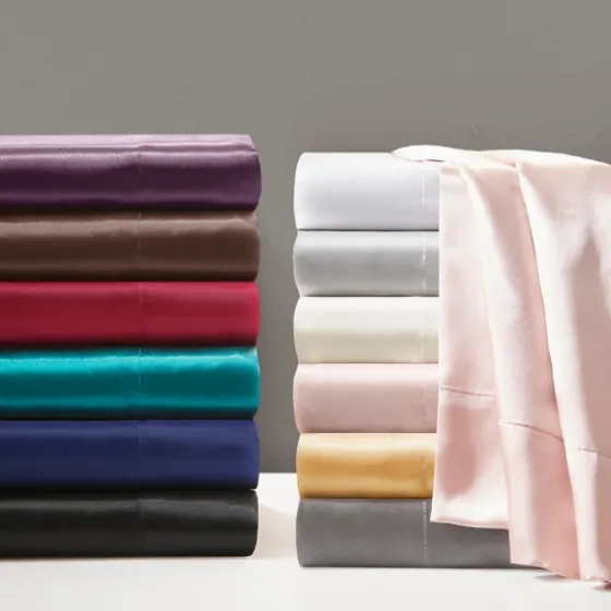 Light Satin 6-Pc. Full Sheet Set-Kirkland's Home Sale