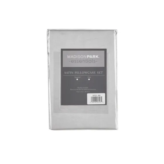 Light Satin Standard 2-Pc. Pillow Case Set-Kirkland's Home Fashion
