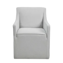 Light Slipcover Dining Chair With Casters-Kirkland's Home Flash Sale