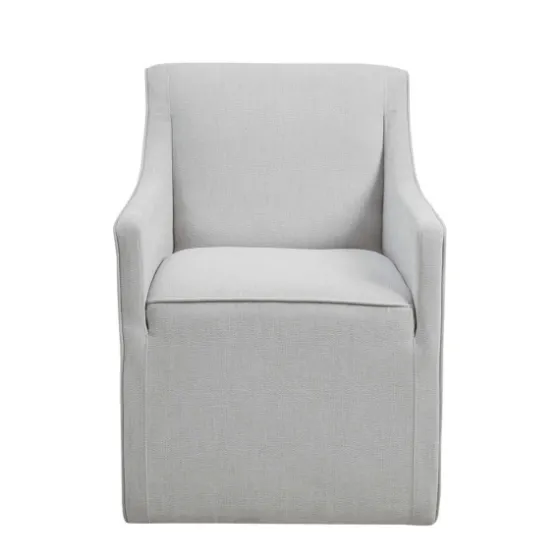 Light Slipcover Dining Chair With Casters-Kirkland's Home Flash Sale