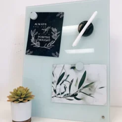 Light Square Magnetic Glass Dry Erase Board-Kirkland's Home Cheap