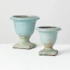 Light Terracotta Urn Vases, Set Of 2-Kirkland's Home Store