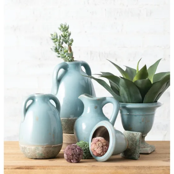 Light Terracotta Urn Vases, Set Of 2-Kirkland's Home Store