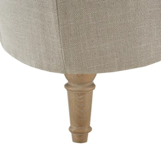 Light Tufted Button Martha Stewart Ottoman-Kirkland's Home New