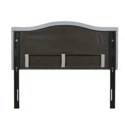 Light Upholstered Nailhead King Headboard-Kirkland's Home Store