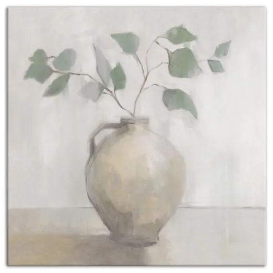 Light Vase Botanical Canvas Art Print-Kirkland's Home Cheap