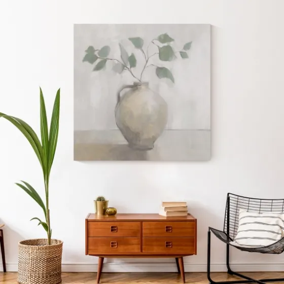 Light Vase Botanical Canvas Art Print-Kirkland's Home Cheap