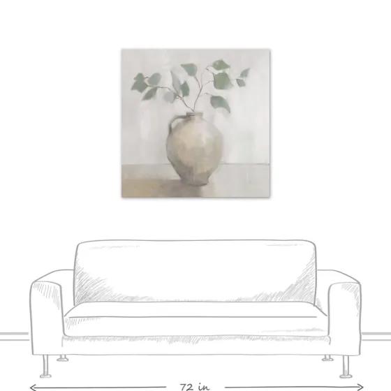 Light Vase Botanical Canvas Art Print-Kirkland's Home Cheap
