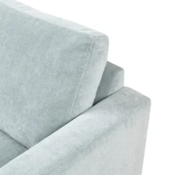 Light Velvet And Chrome Accent Chair-Kirkland's Home Outlet