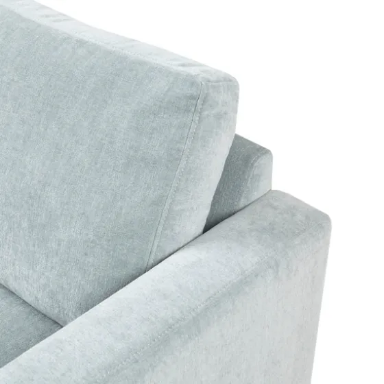 Light Velvet And Chrome Accent Chair-Kirkland's Home Outlet