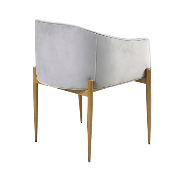 Light Velvet Button Dining Chairs, Set Of 2-Kirkland's Home Cheap