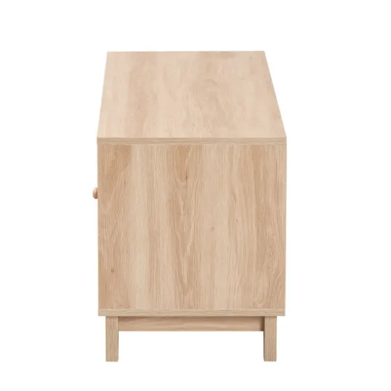 Light Wood And Cane Accent Tv Stand-Kirkland's Home Cheap