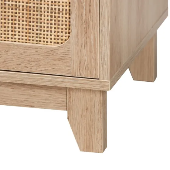 Light Wood And Cane Accent Tv Stand-Kirkland's Home Cheap