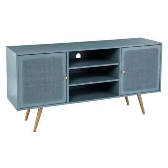 Light Wood And Cane Media Cabinet-Kirkland's Home Best Sale