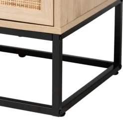 Light Wood And Rat 5-Drawer Chest-Kirkland's Home Cheap