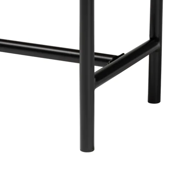 Light Wood And Rattan 2-Drawer Console Table-Kirkland's Home Shop