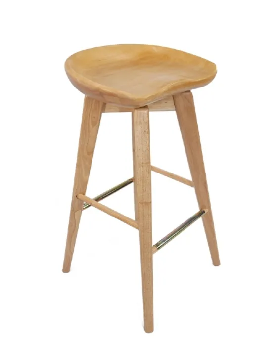 Light Wood Backless Swivel Counter Stool-Kirkland's Home Clearance