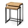 Light Wood Nesting Accent Tables, Set Of 2-Kirkland's Home Best Sale