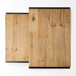 Light Wood Nesting Accent Tables, Set Of 2-Kirkland's Home Best Sale