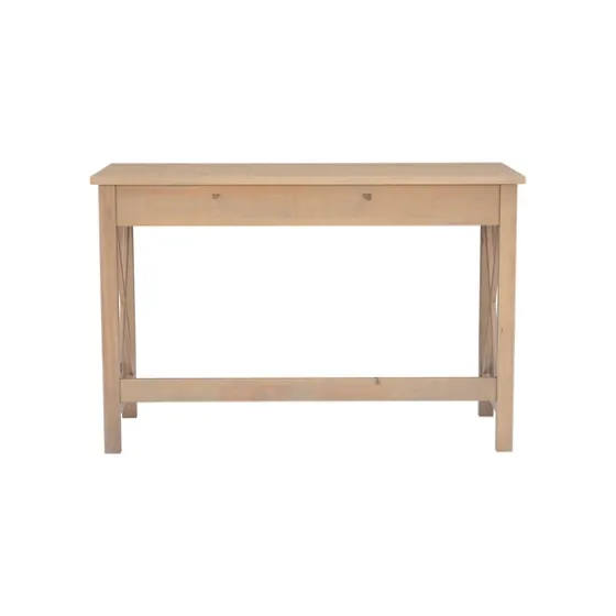 Light Wood X-Sides Desk-Kirkland's Home Online