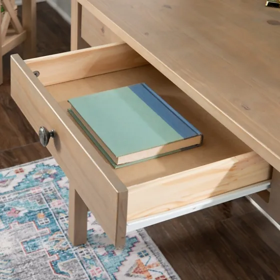 Light Wood X-Sides Desk-Kirkland's Home Online