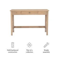 Light Wood X-Sides Desk-Kirkland's Home Online