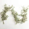 Lightly Frosted Spiral Eucalyptus Garland-Kirkland's Home Store