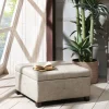 Lila Tufted Sand Storage Ottoman-Kirkland's Home Shop