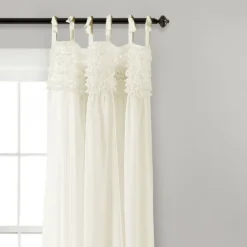 Linda Ruffle Curtain Panel Set, 84 In.-Kirkland's Home Best