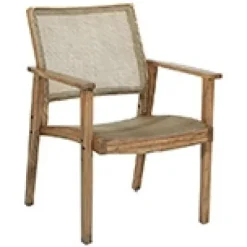 Linden Woven Cane Accent Chair-Kirkland's Home Clearance