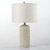 Line Textured Whitewash Table Lamp-Kirkland's Home Cheap